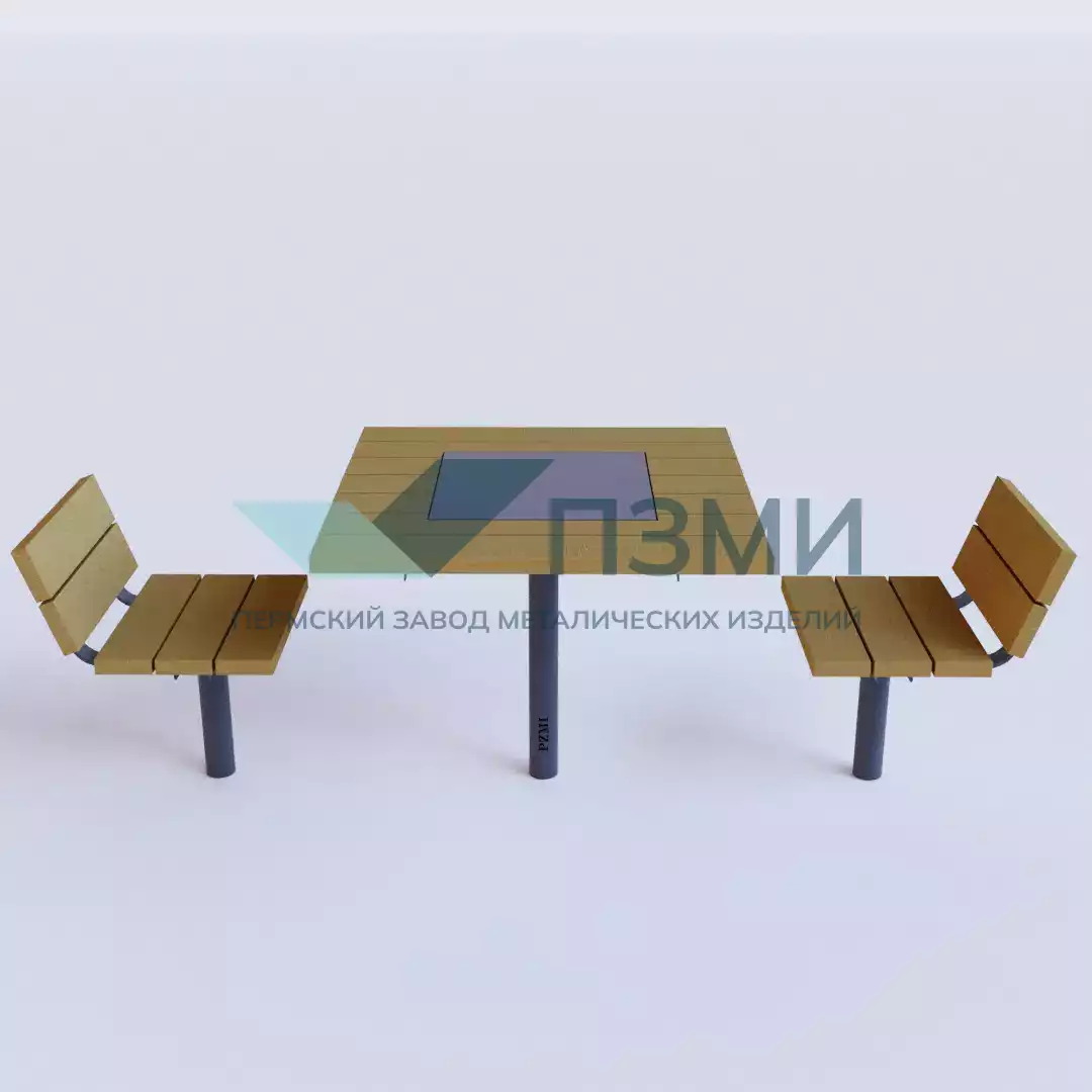 Фото Стол со стульями «Гамбит» (стол) в Копейске, завод ПЗМИ, доставка по РФ